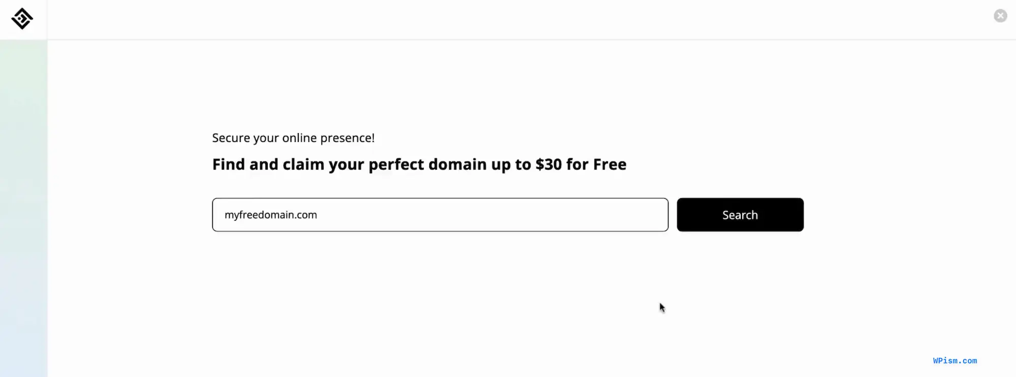 10Web Free Domain Name register