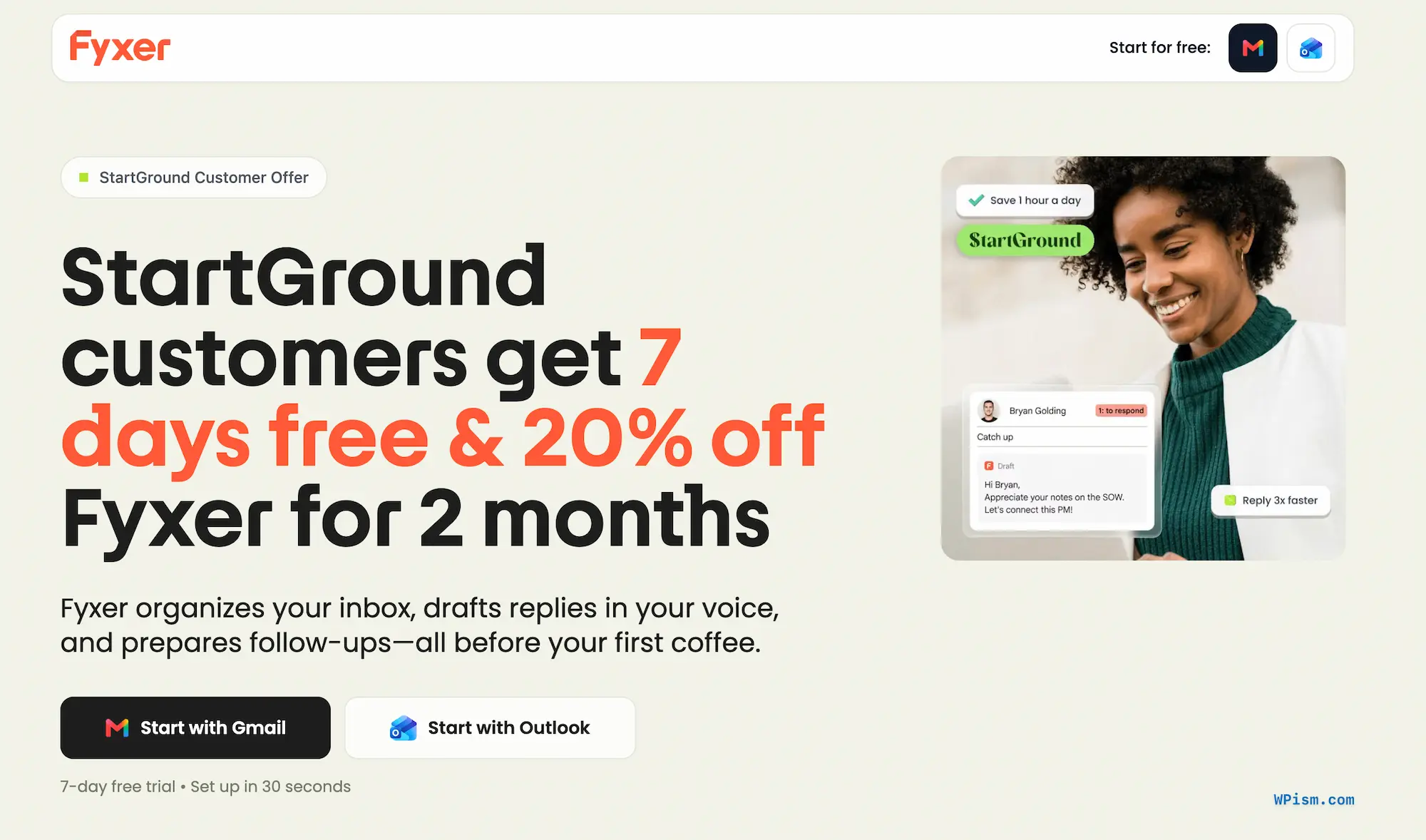 Fyxer Coupon 2026 – Claim 20% OFF + 7 Days Free Deal 1 Fyxer Coupon Code Claim Here Landing page