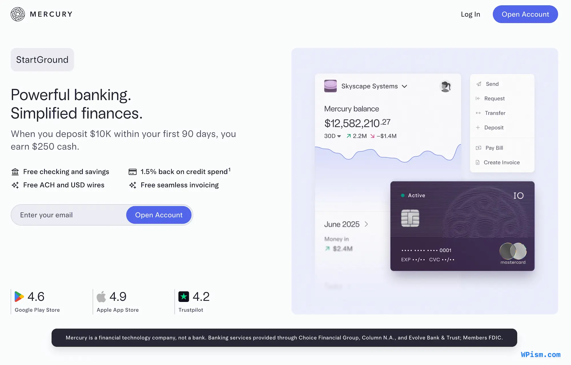 Mercury Bank Promo Code Deal Apply
