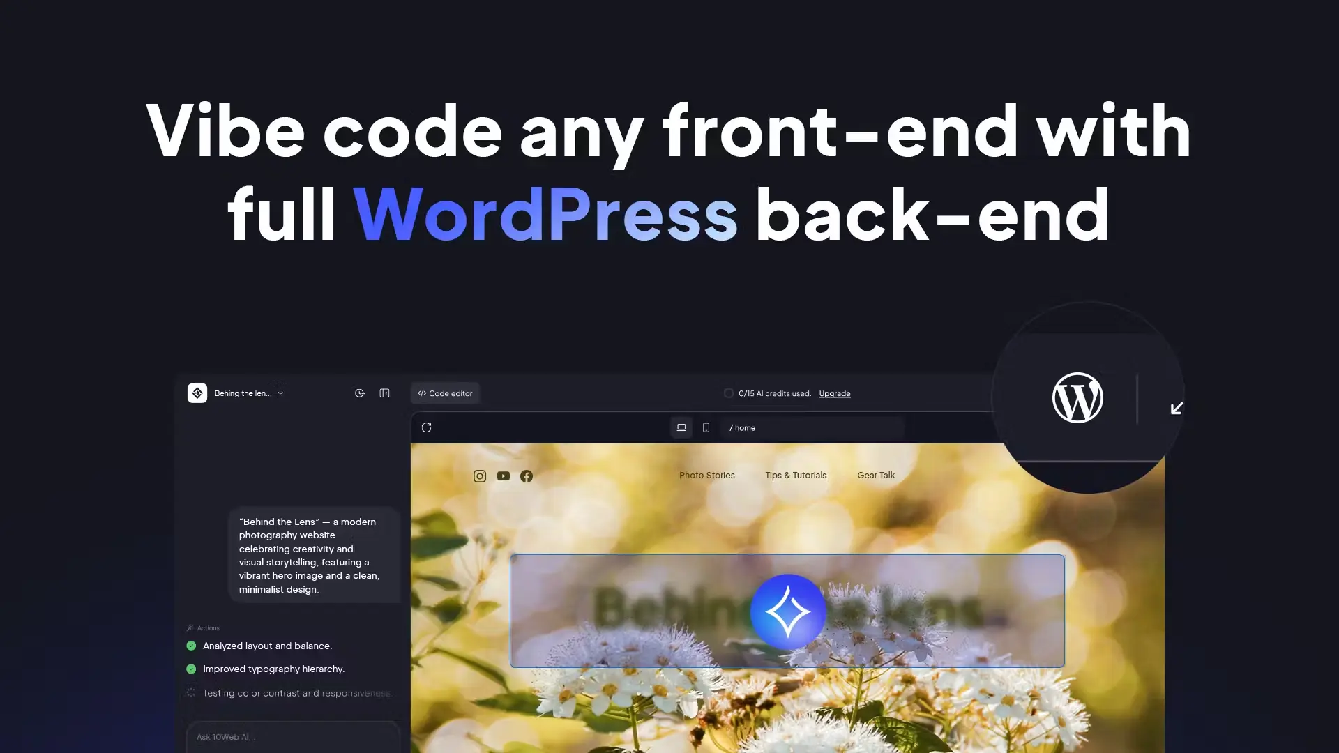 Vibe WordPress 10web Product Review