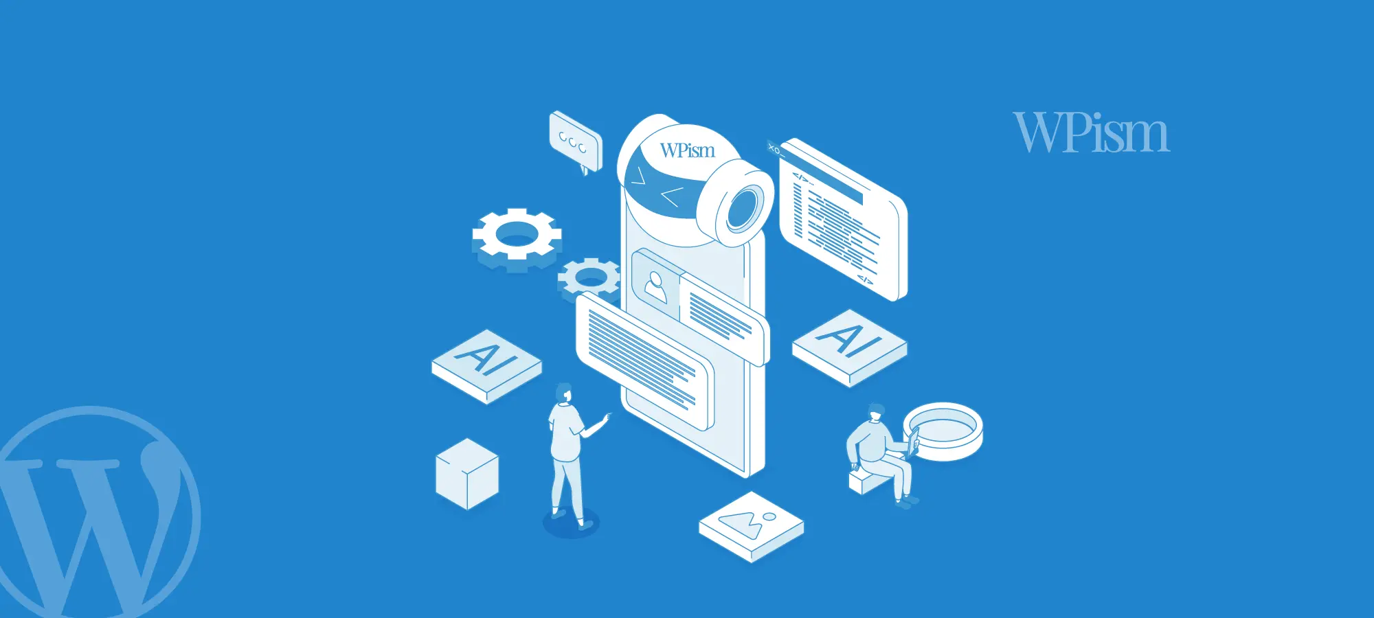 WordPress AI WPism Featured Image Banner