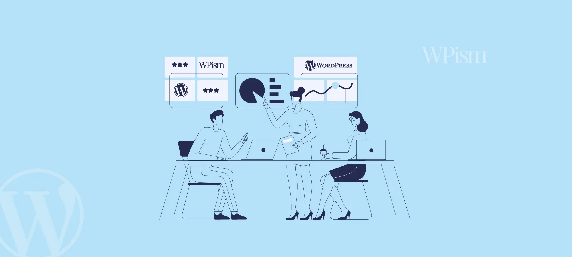 WordPress Resources illustration WPism Group Work